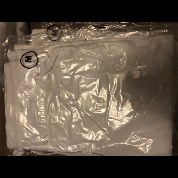 White/Blank Joggers, New, Perfect for Tie-Dye - Picture 5 of 6